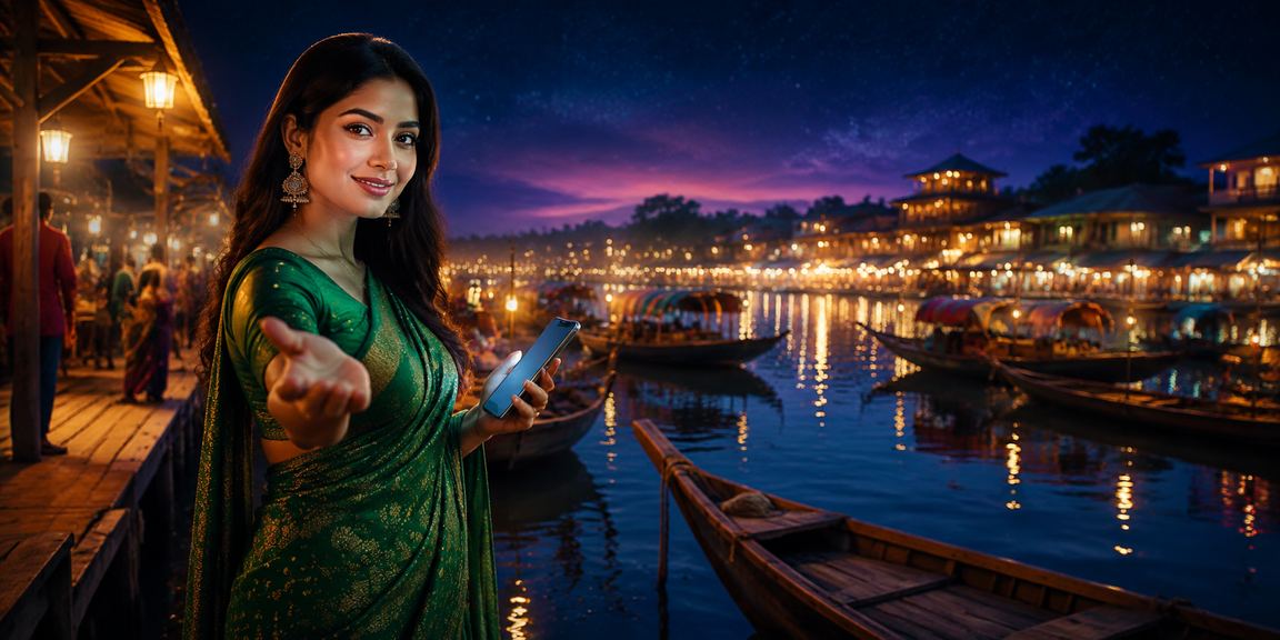 সিলেটে মোবাইল অ্যাপে পেমেন্ট সম্পন্ন করছেন একজন ব্যবহারকারী